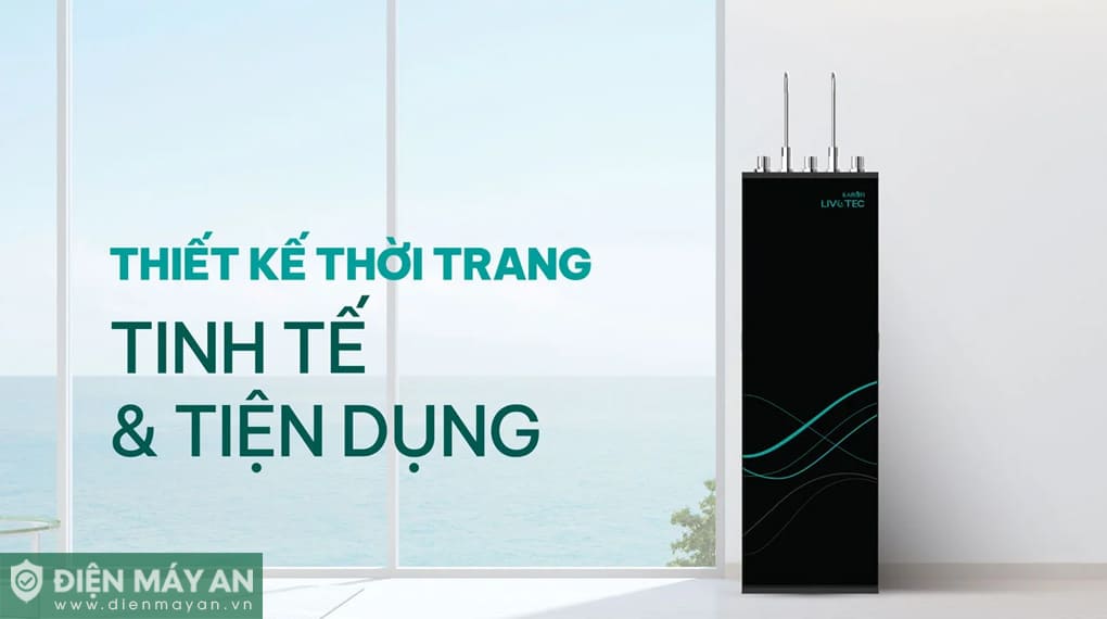 Máy lọc nước nóng lạnh Karofi Livotec 628